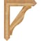 Ekena Millwork Funston Arts & Crafts Rough Sawn Bracket, Western Red Cedar, 6"W x 34"D x 42"H BKT06X34X42FST03RWR - alternate 4